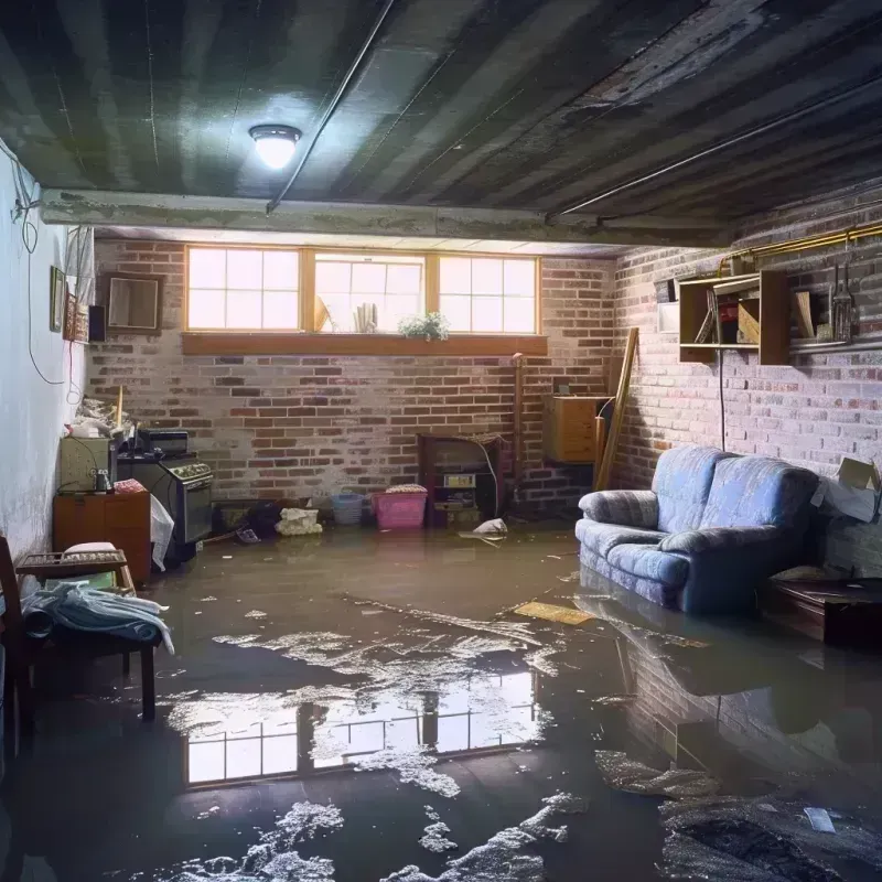 Flooded Basement Cleanup in Bufalo, PR